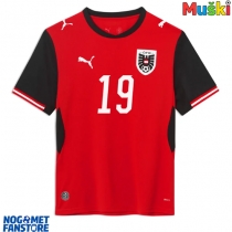 Austrija Christoph Baumgartner #19 Domaci Dres SP 2026 Kratak Rukav